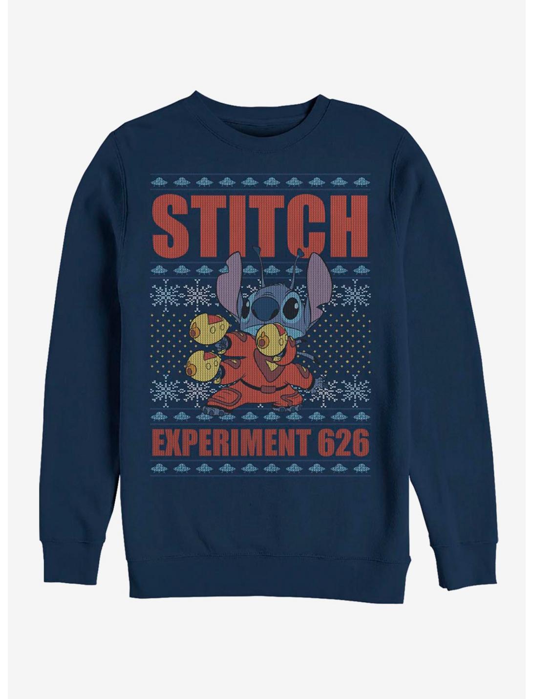 Disney Lilo And Stitch Experiment 626 Sweatshirt, NAVY, hi-res