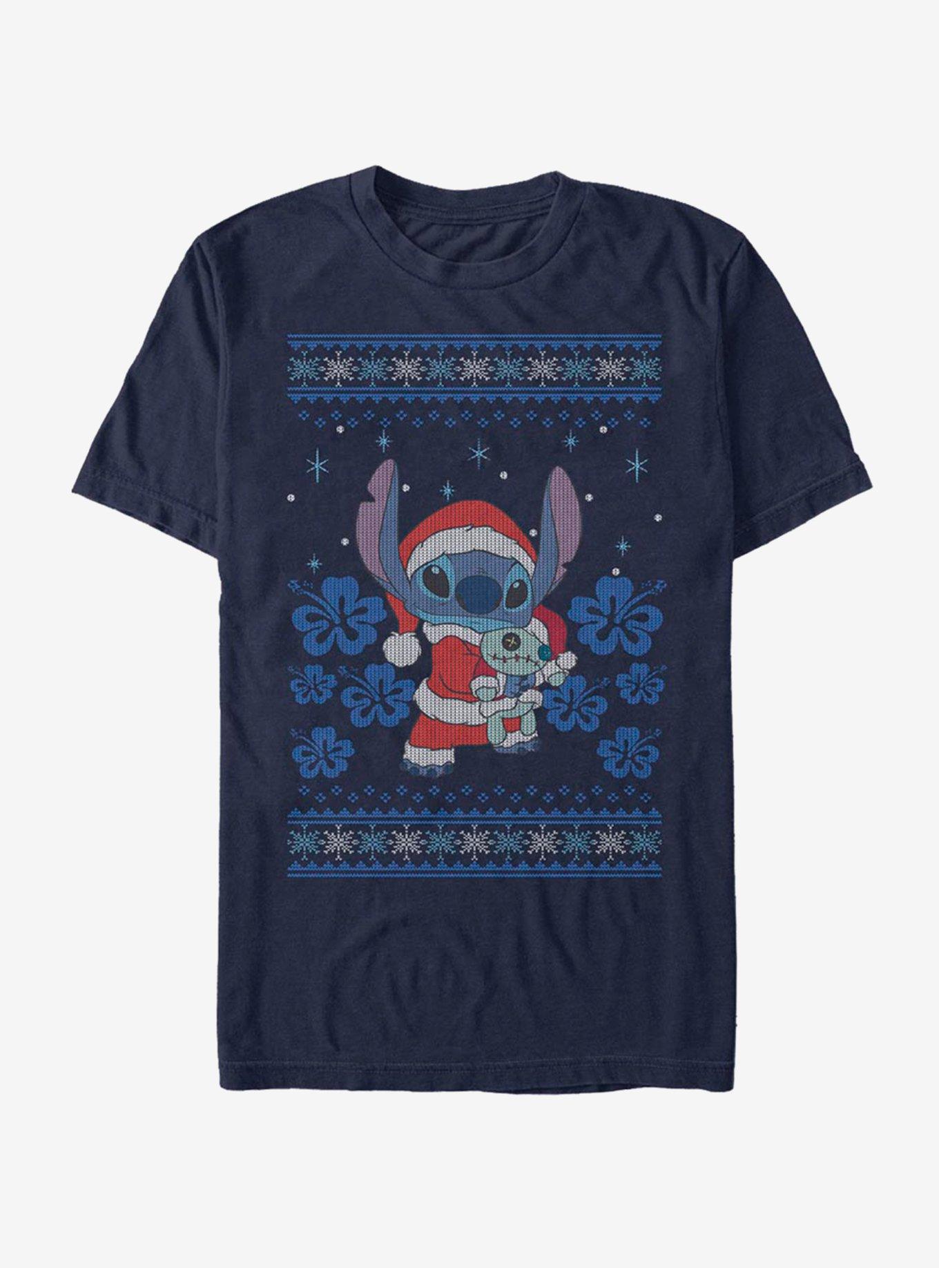 Disney Lilo And Stitch Holiday Stitch T-Shirt, , hi-res