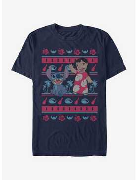 Disney Lilo And Stitch Lilo Hawaiian Pattern T-Shirt, , hi-res