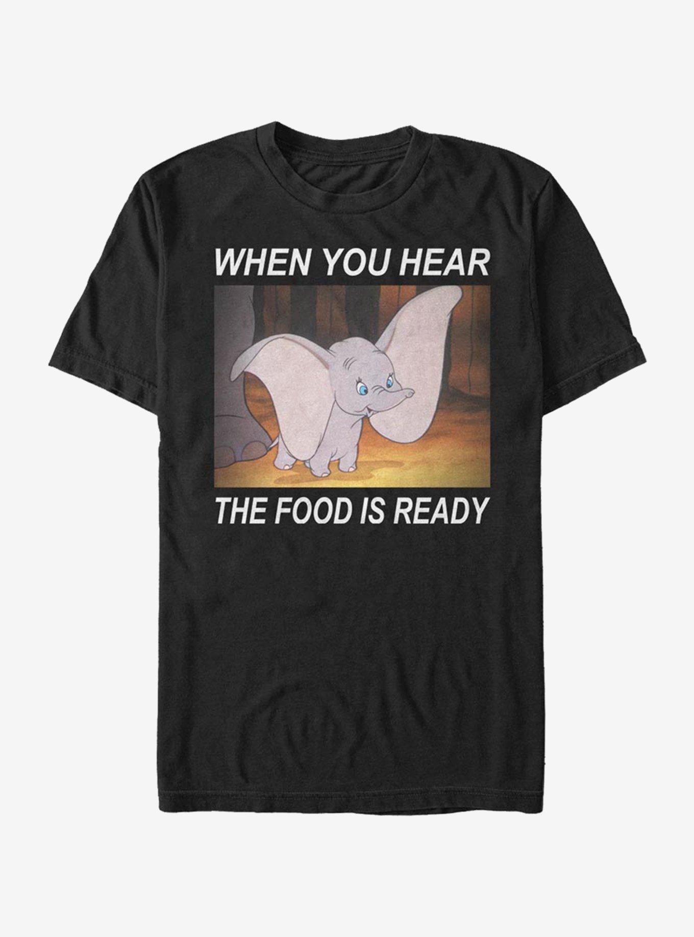 Disney Dumbo Food Meme T-Shirt, , hi-res