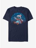 Disney Lilo And Stitch Snowing Stitch T-Shirt, NAVY, hi-res
