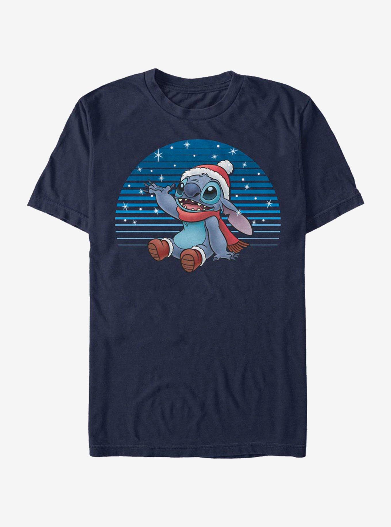 Disney Lilo And Stitch Snowing Stitch T-Shirt, , hi-res