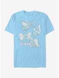 Disney Dumbo Moods T-Shirt, LT BLUE, hi-res