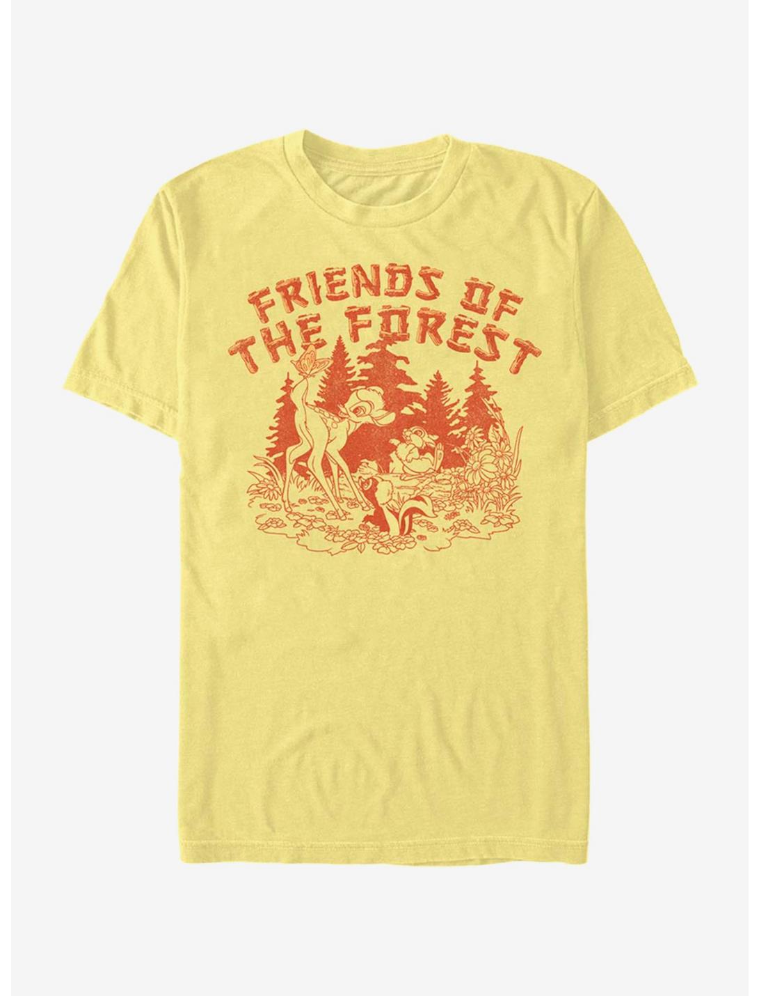 Disney Bambi Friends Of The Forest T-Shirt, BANANA, hi-res