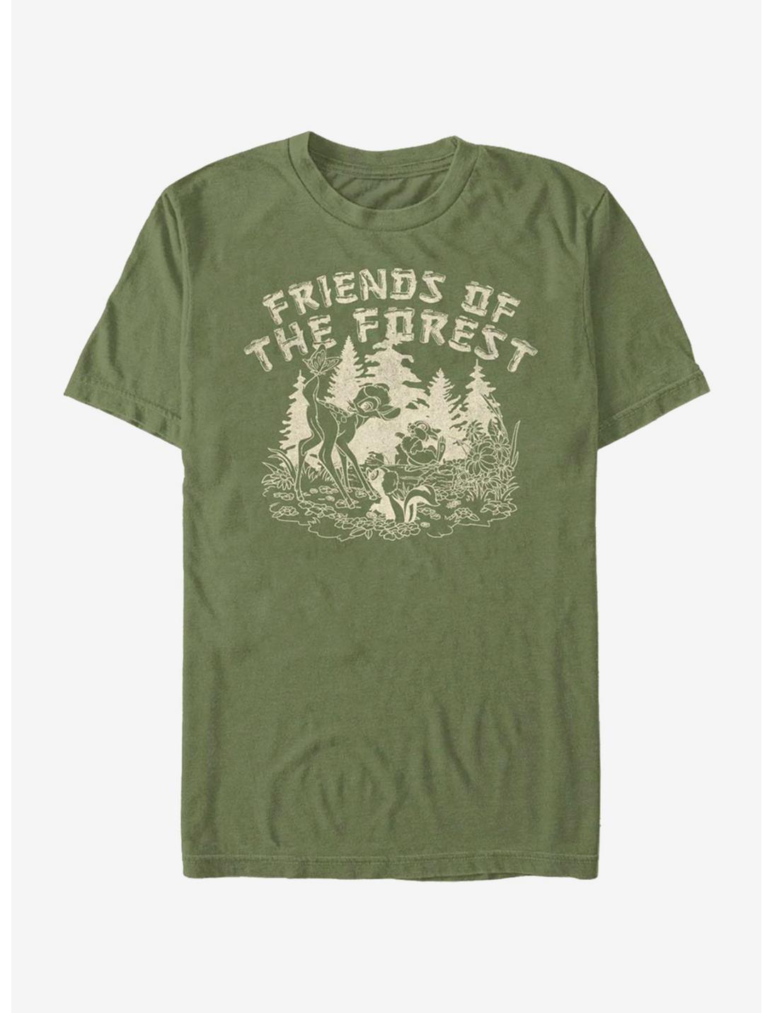 Disney Bambi Friends Of The Forest T-Shirt, MIL GRN, hi-res