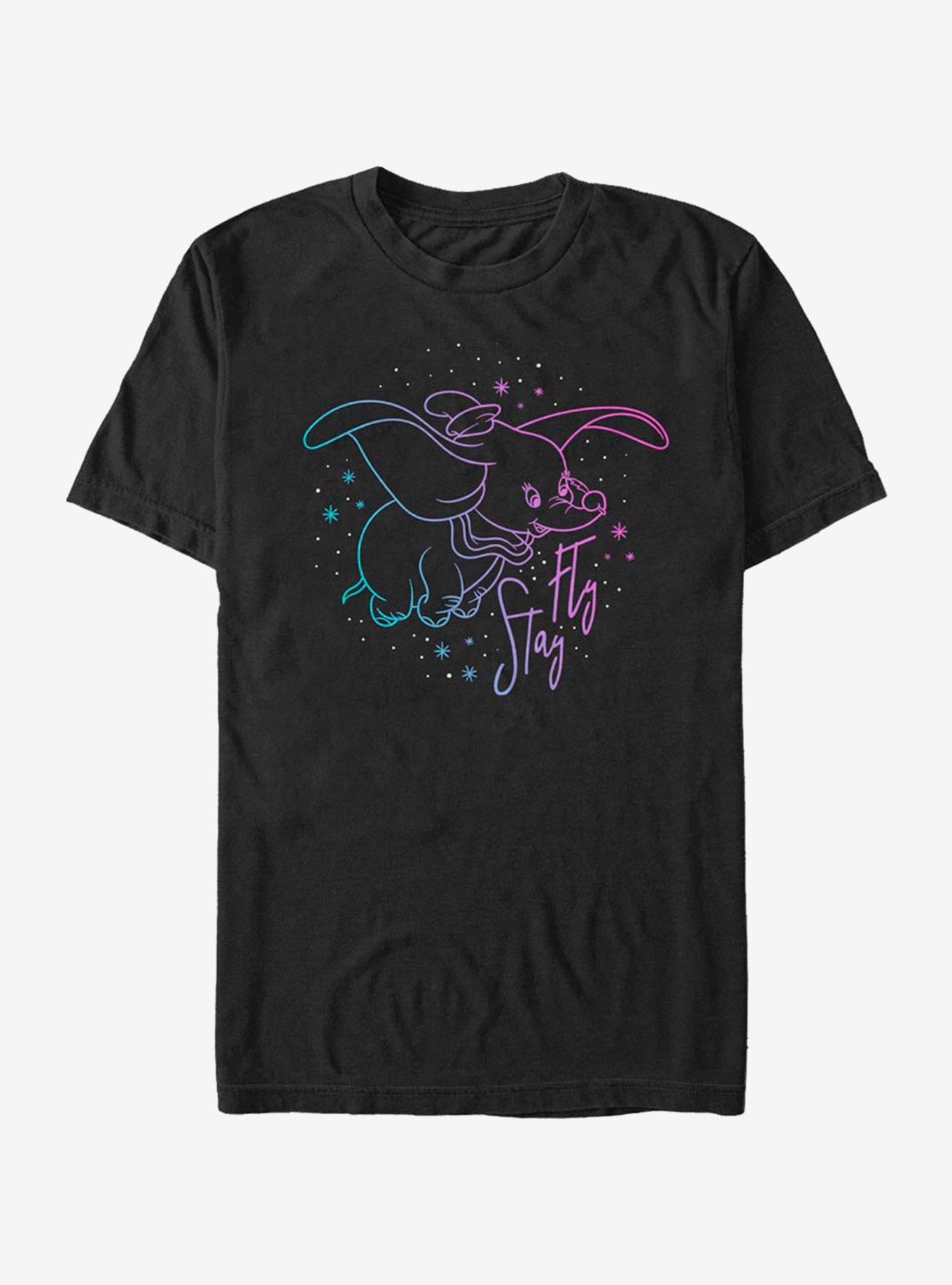 Disney Dumbo Stay Fly Dumbo T-Shirt, BLACK, hi-res