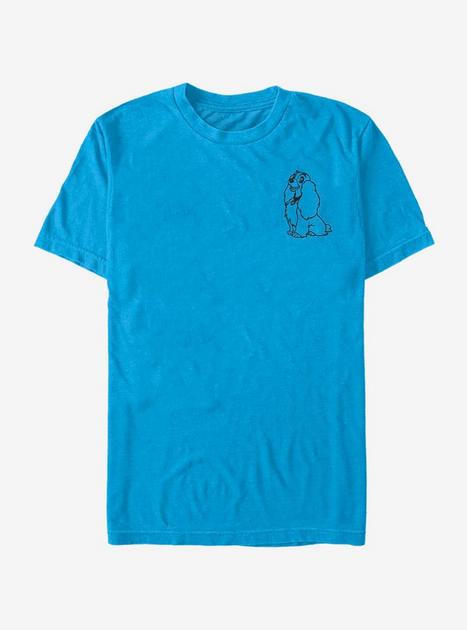 Disney Lady And The Tramp Lady Vintage line T-Shirt - BLUE | BoxLunch