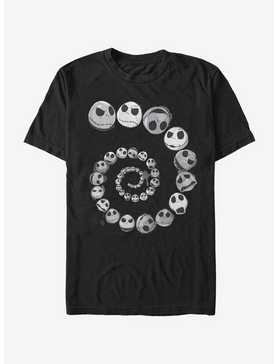 Disney The Nightmare Before Christmas Jack Emotions Spiral T-Shirt, , hi-res