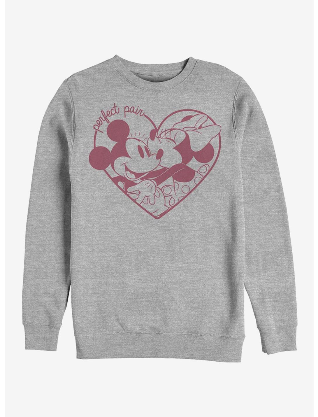 Disney Mickey Mouse Perfect Pair Sweatshirt, ATH HTR, hi-res