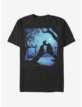 Disney Lady And The Tramp Silhouette Love T-Shirt, , hi-res