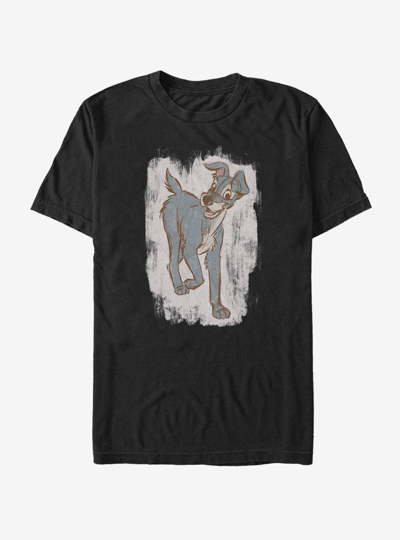 Disney Lady And The Tramp Pose T-Shirt, , hi-res