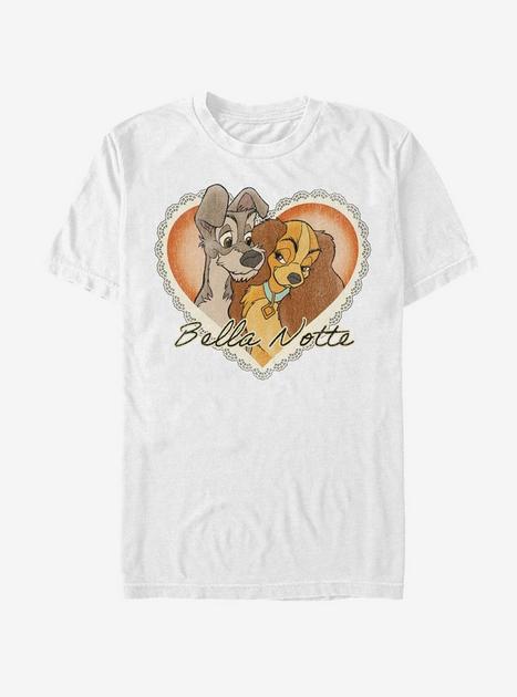 RONRON★HEART LADY AND THE TRAMP BASIC T SHIRT★送料・関税込 RONRON☆HEART LADY AND THE TRAMP BASIC T SHIRT☆送料・関税込
