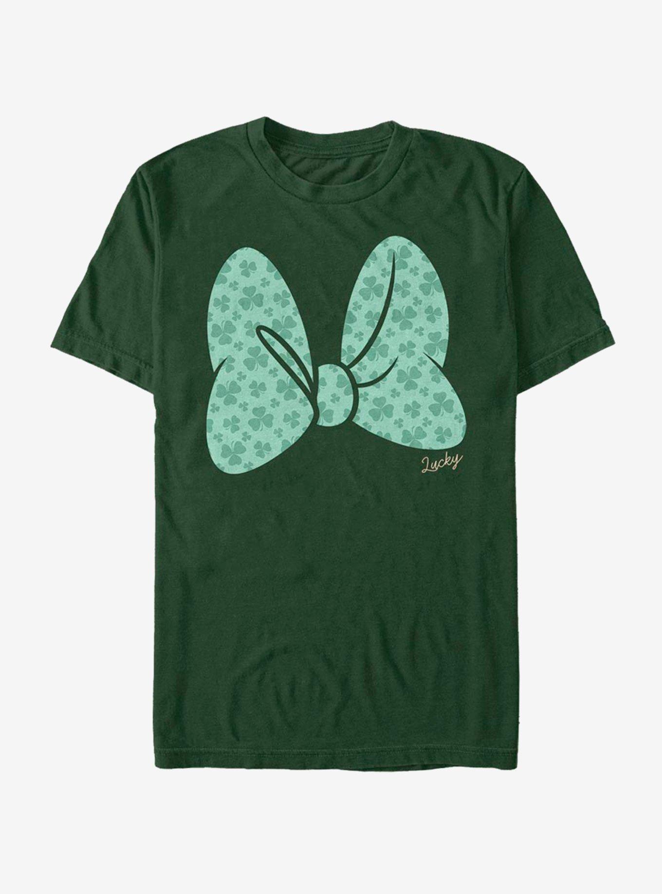 Disney Mickey Mouse Clover Bow T-Shirt, , hi-res