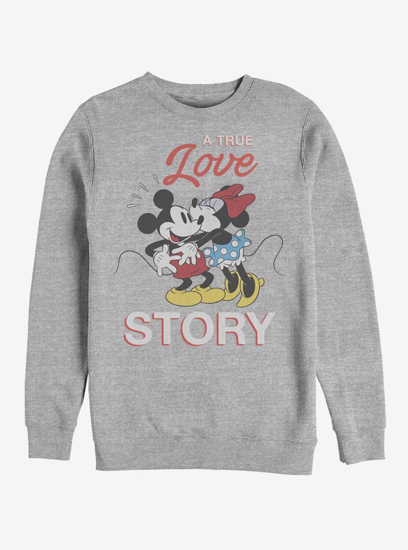 Disney Mickey Mouse True Love Story Sweatshirt, , hi-res