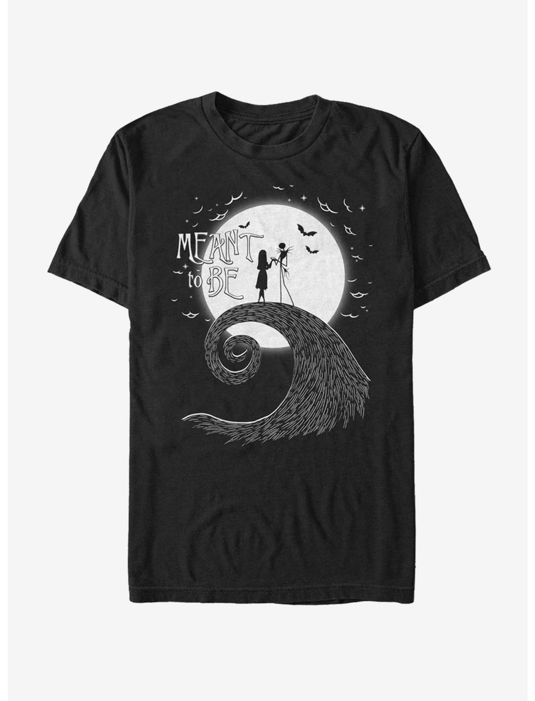 Disney The Nightmare Before Christmas Meant To Be T-Shirt, BLACK, hi-res