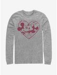 Disney Mickey Mouse Perfect Pair Long-Sleeve T-Shirt, ATH HTR, hi-res