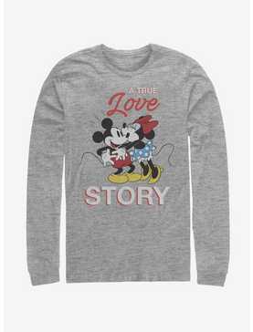 Disney Mickey Mouse True Love Story Long-Sleeve T-Shirt, , hi-res