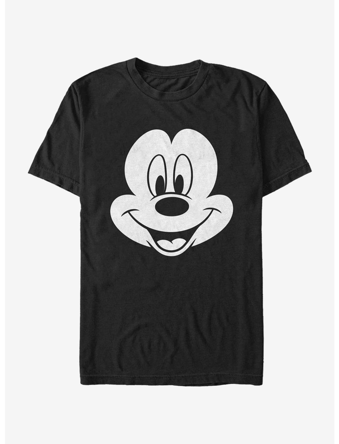 Disney Mickey Mouse Big Face Mickey T-Shirt, BLACK, hi-res