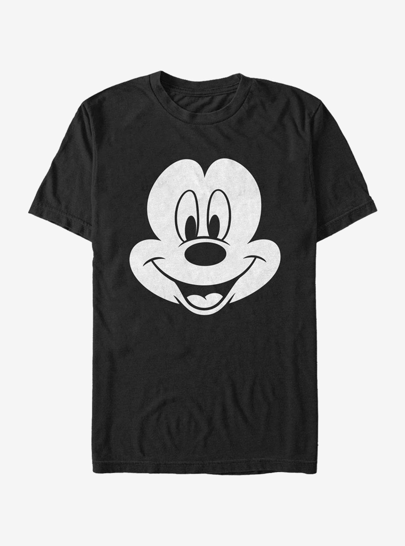 Disney Mickey Mouse Big Face Mickey T-Shirt, BLACK, hi-res