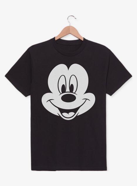 Disney Mickey Mouse Big Face Mickey T-Shirt - BLACK | BoxLunch