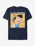 Disney Pinocchio Do It Tomorrow T-Shirt, NAVY, hi-res