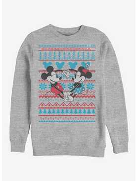 Disney Mickey Mouse & Minnie Sweater Sweatshirt, , hi-res