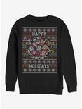 Disney Mickey Mouse Six Sweater Sweatshirt, BLACK, hi-res