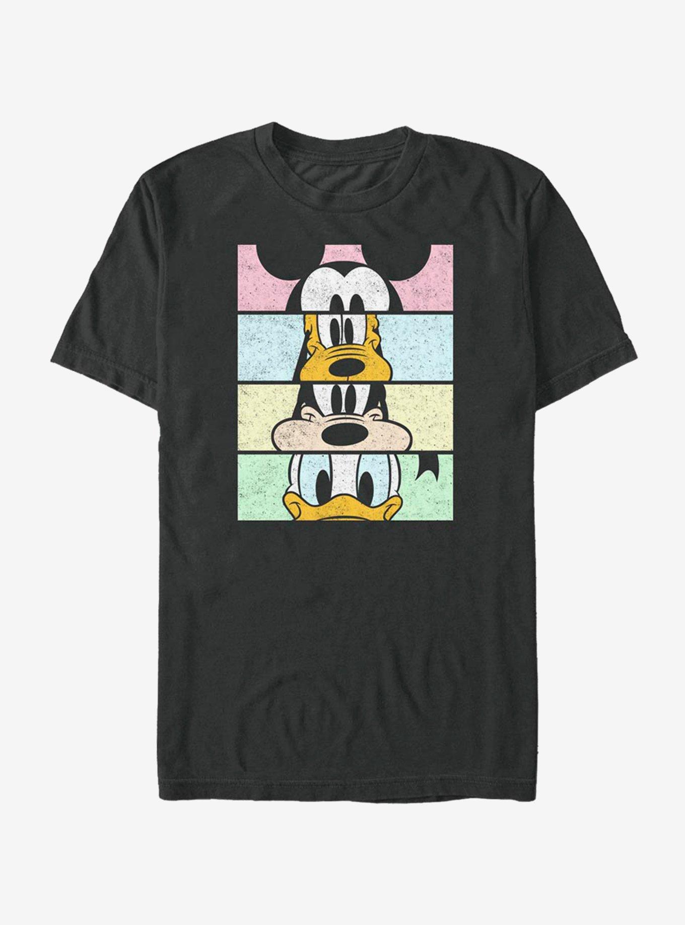 Disney Mickey Mouse Crew T-Shirt, BLACK, hi-res
