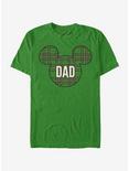 Disney Mickey Mouse Dad Holiday Patch T-Shirt, KELLY, hi-res