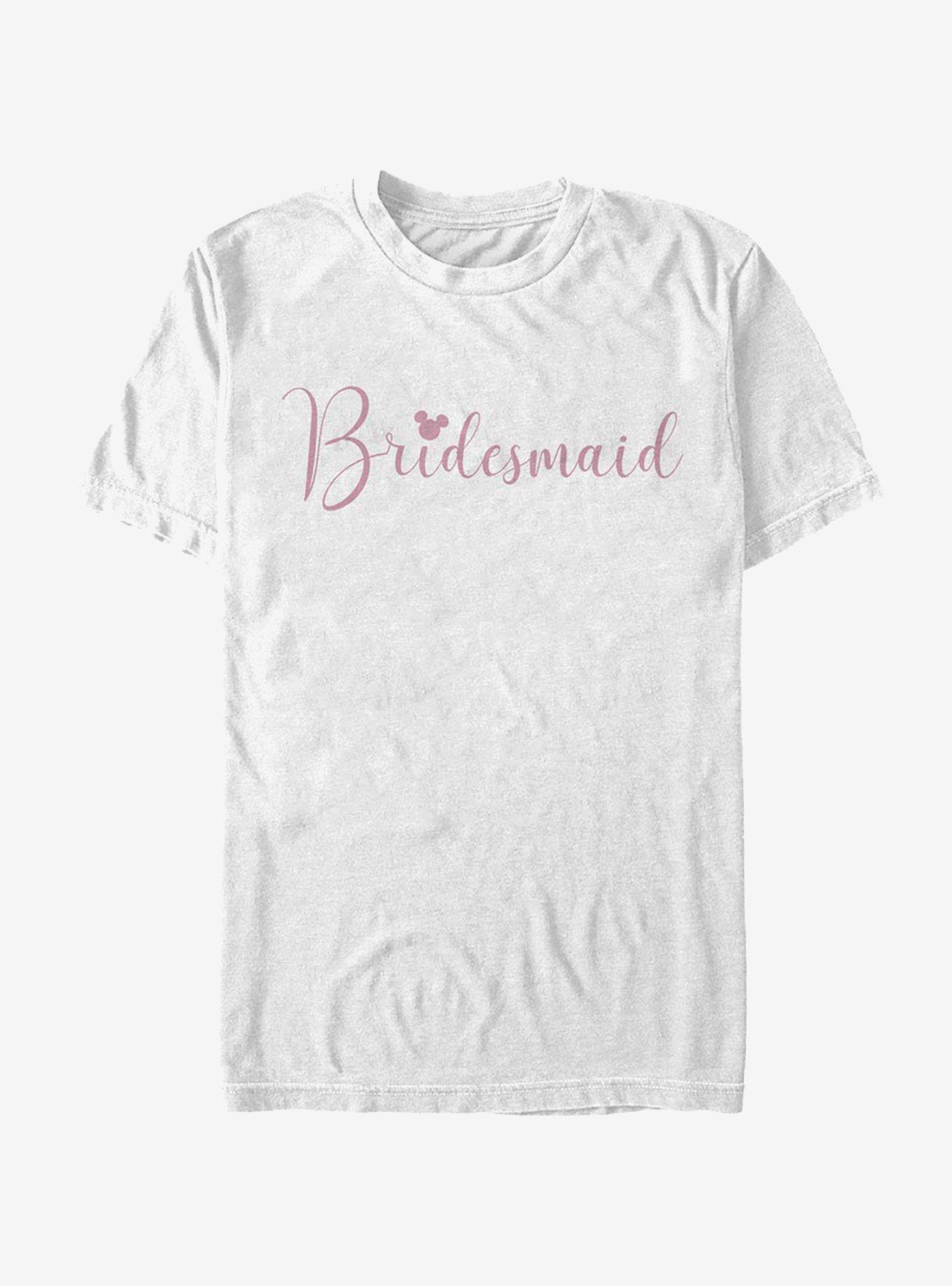 Disney Mickey Mouse Disney Bridesmaid T-Shirt, , hi-res