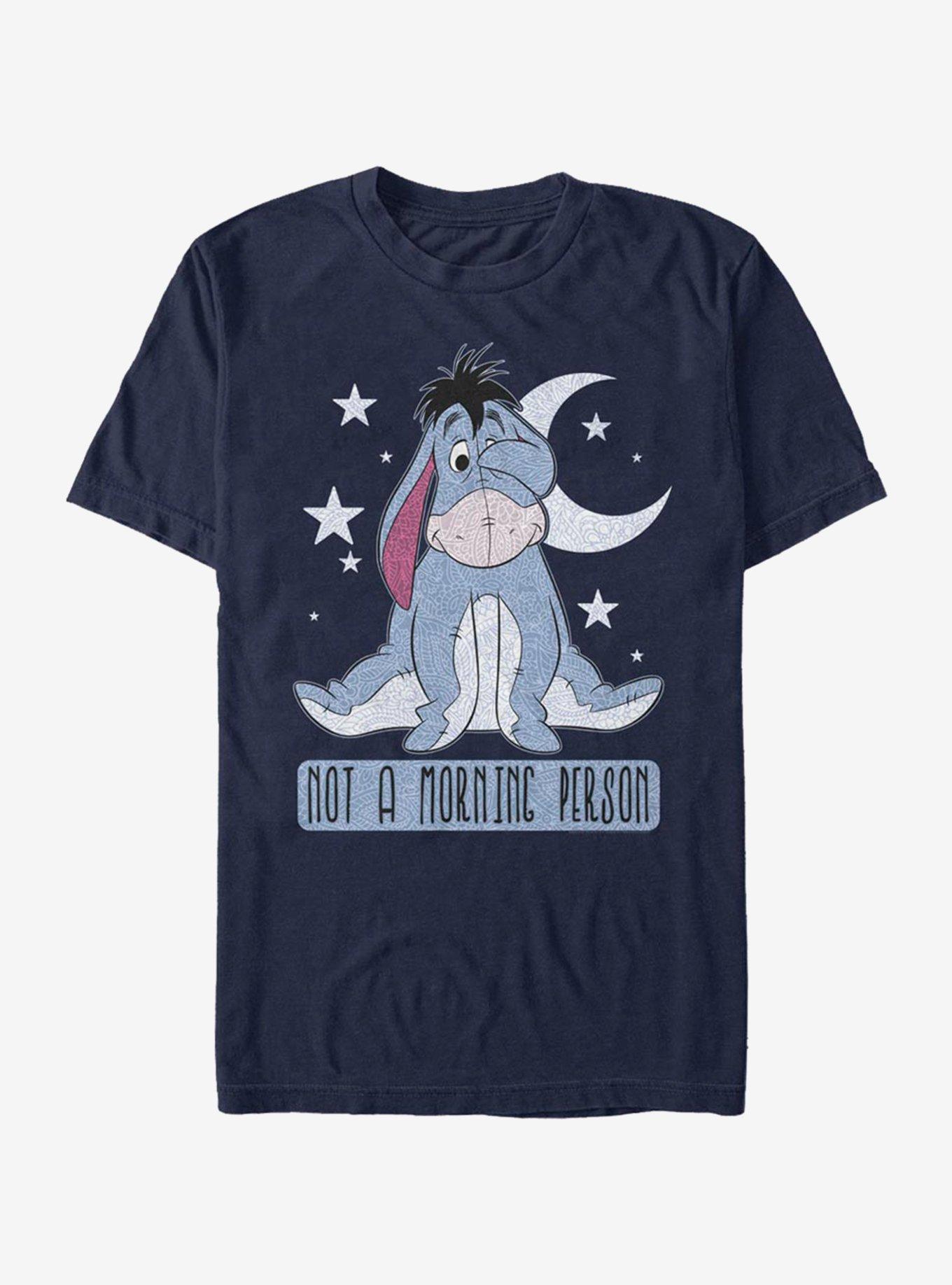 Disney Winnie The Pooh Eeyore Not Morning T-Shirt, , hi-res