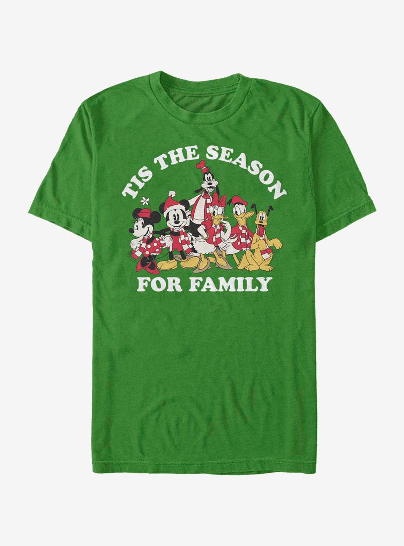 Disney Mickey Mouse Family Season T-Shirt, KELLY, hi-res