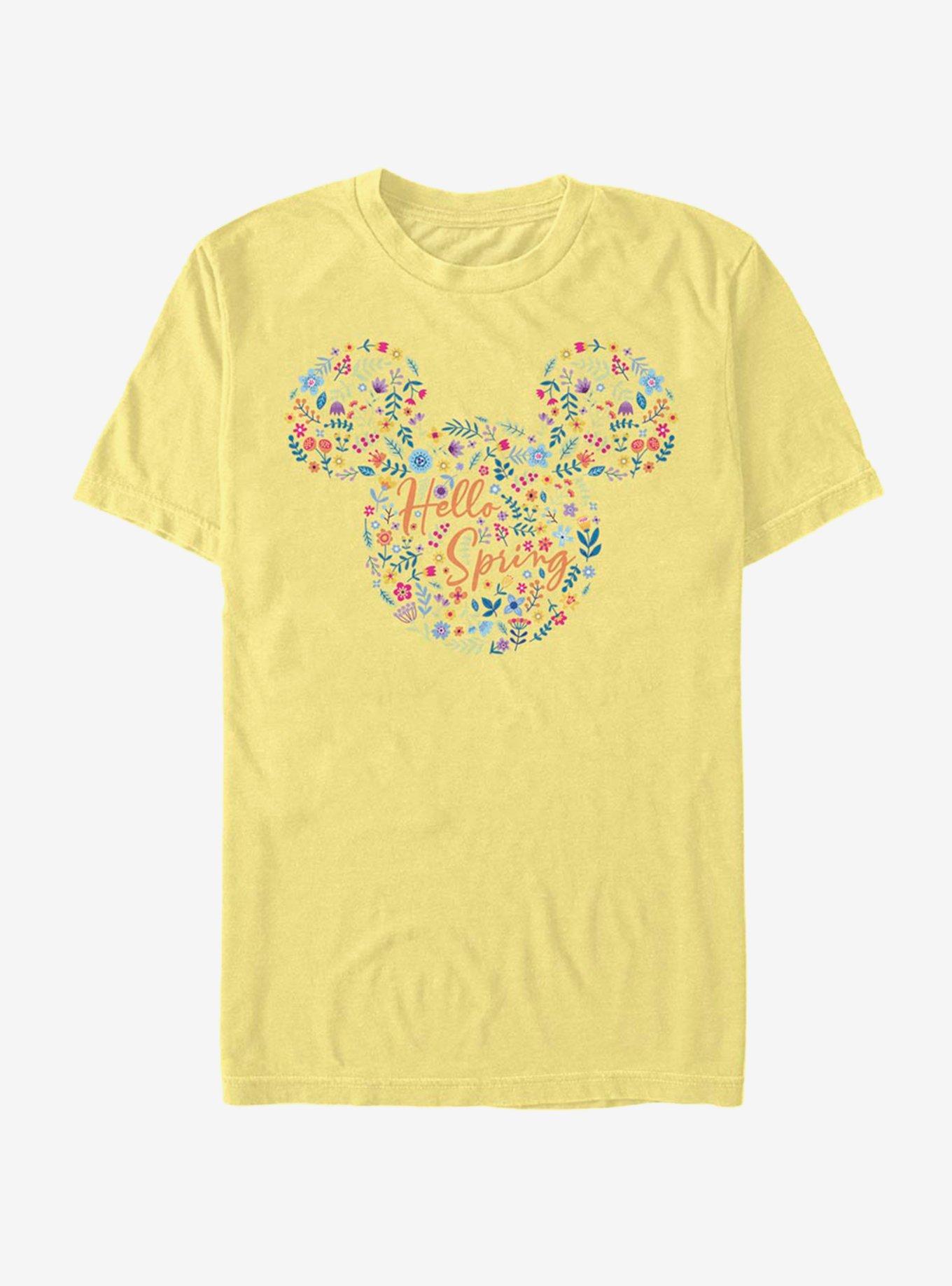 Floral mickey shirt online