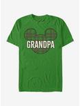Disney Mickey Mouse Grandpa Holiday Patch T-Shirt, KELLY, hi-res
