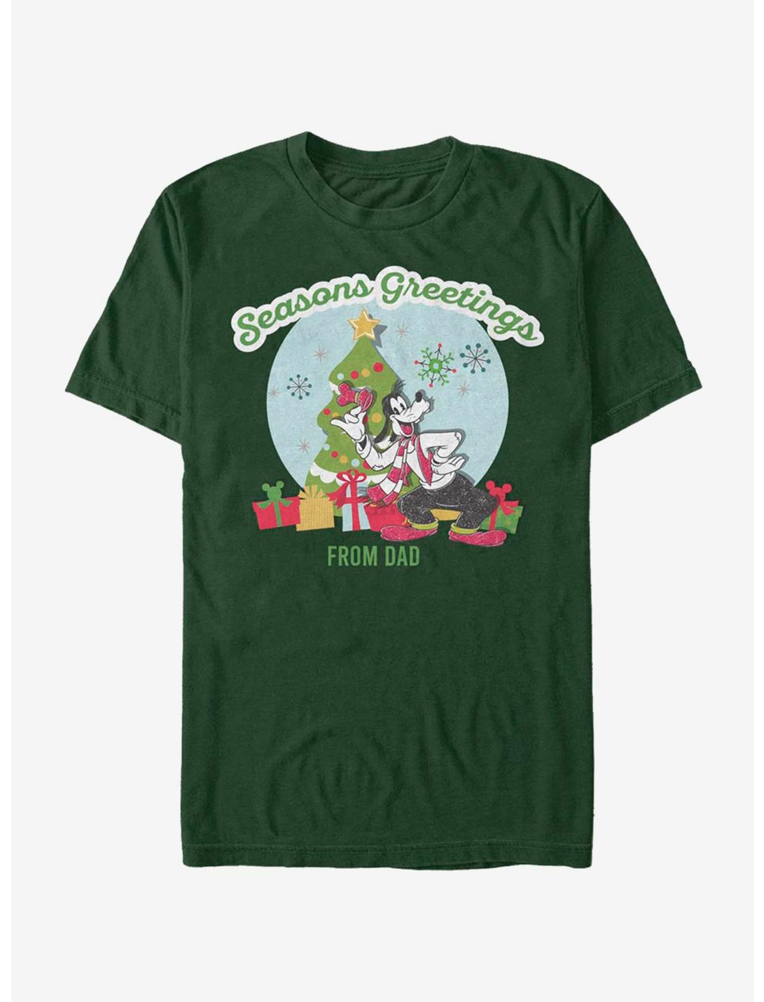 Disney Mickey Mouse Greetings From Dad T-Shirt, FOREST GRN, hi-res
