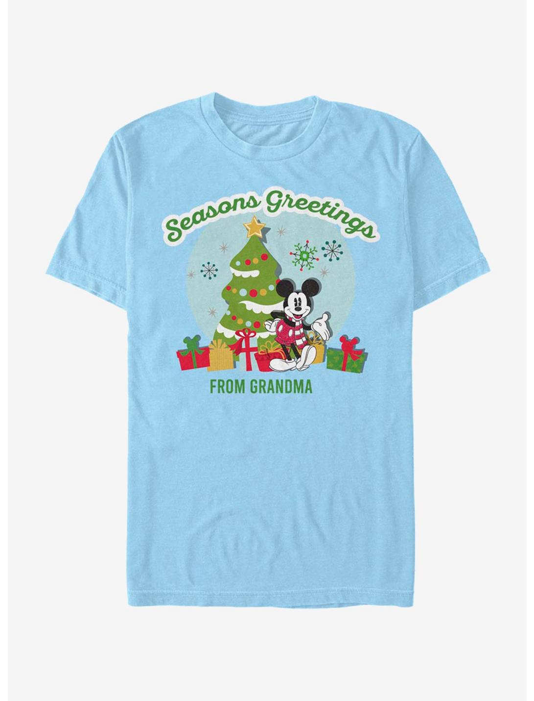 Disney Mickey Mouse Greetings From Grandma T-Shirt, LT BLUE, hi-res