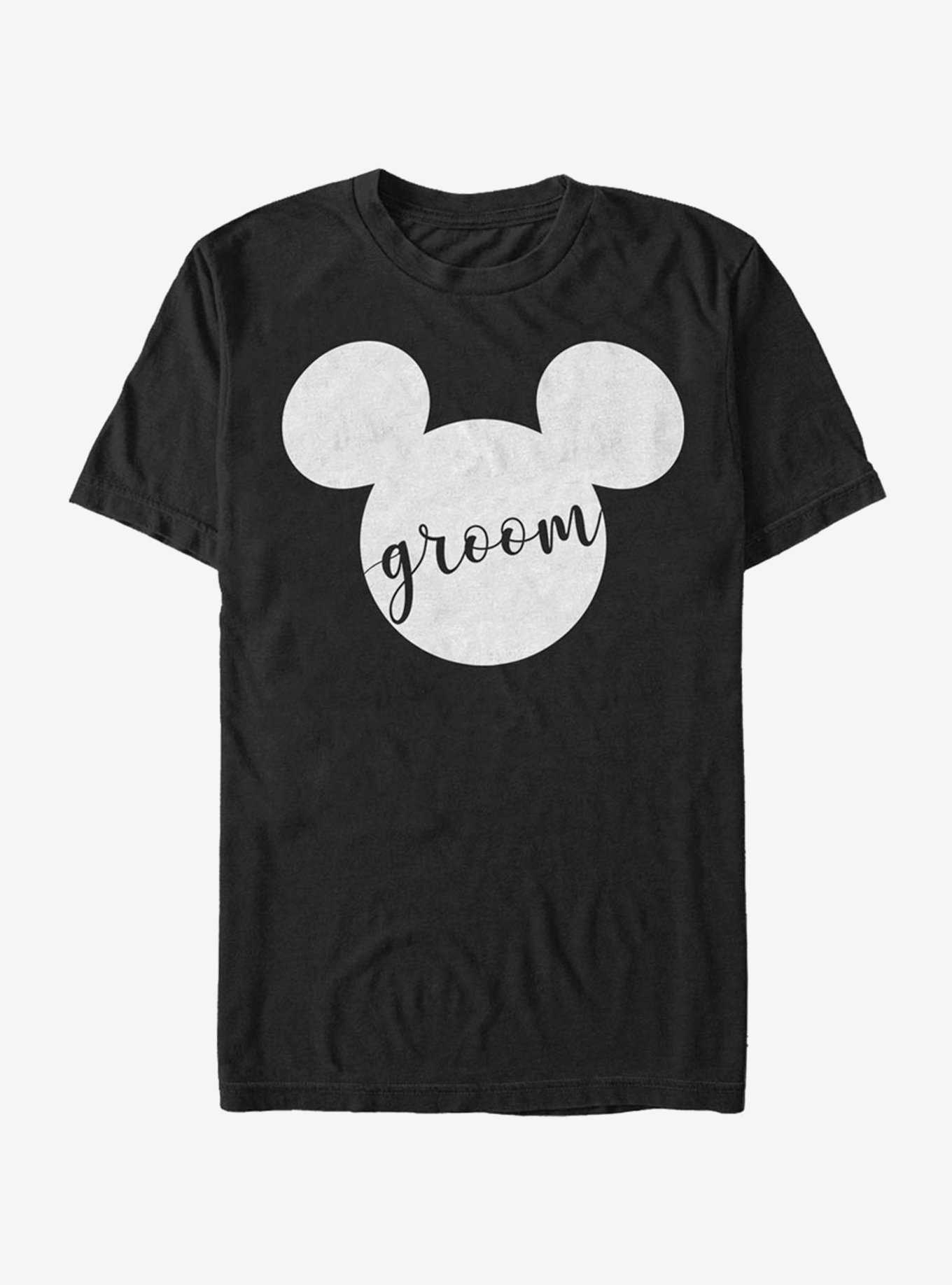 Disney Mickey Mouse Groom Ears T-Shirt, , hi-res