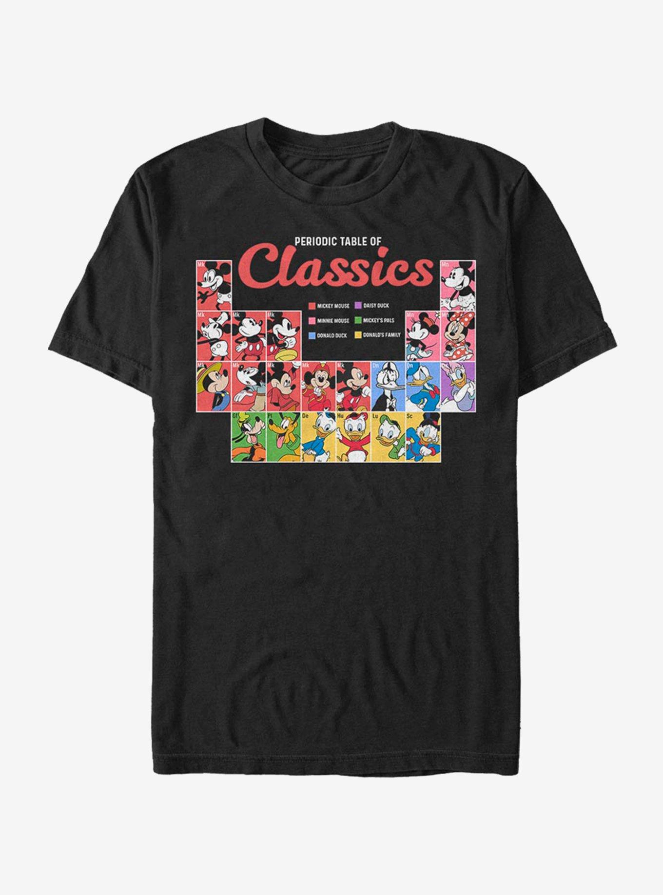 Disney Mickey Mouse Classic Periodic T-Shirt, , hi-res