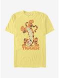 Disney Winnie The Pooh Tigger Bounce T-Shirt, BANANA, hi-res