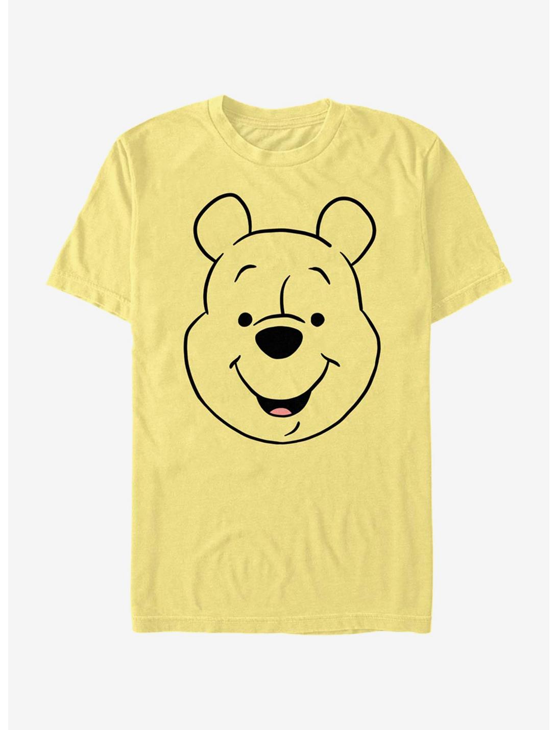 Disney Winnie The Pooh WinniePooh Big Face T-Shirt, BANANA, hi-res