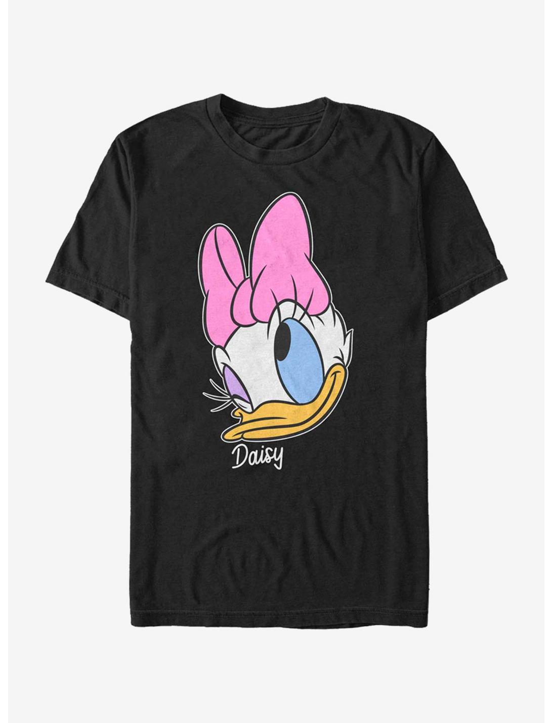 Disney Mickey Mouse Daisy Big Face T-Shirt, BLACK, hi-res