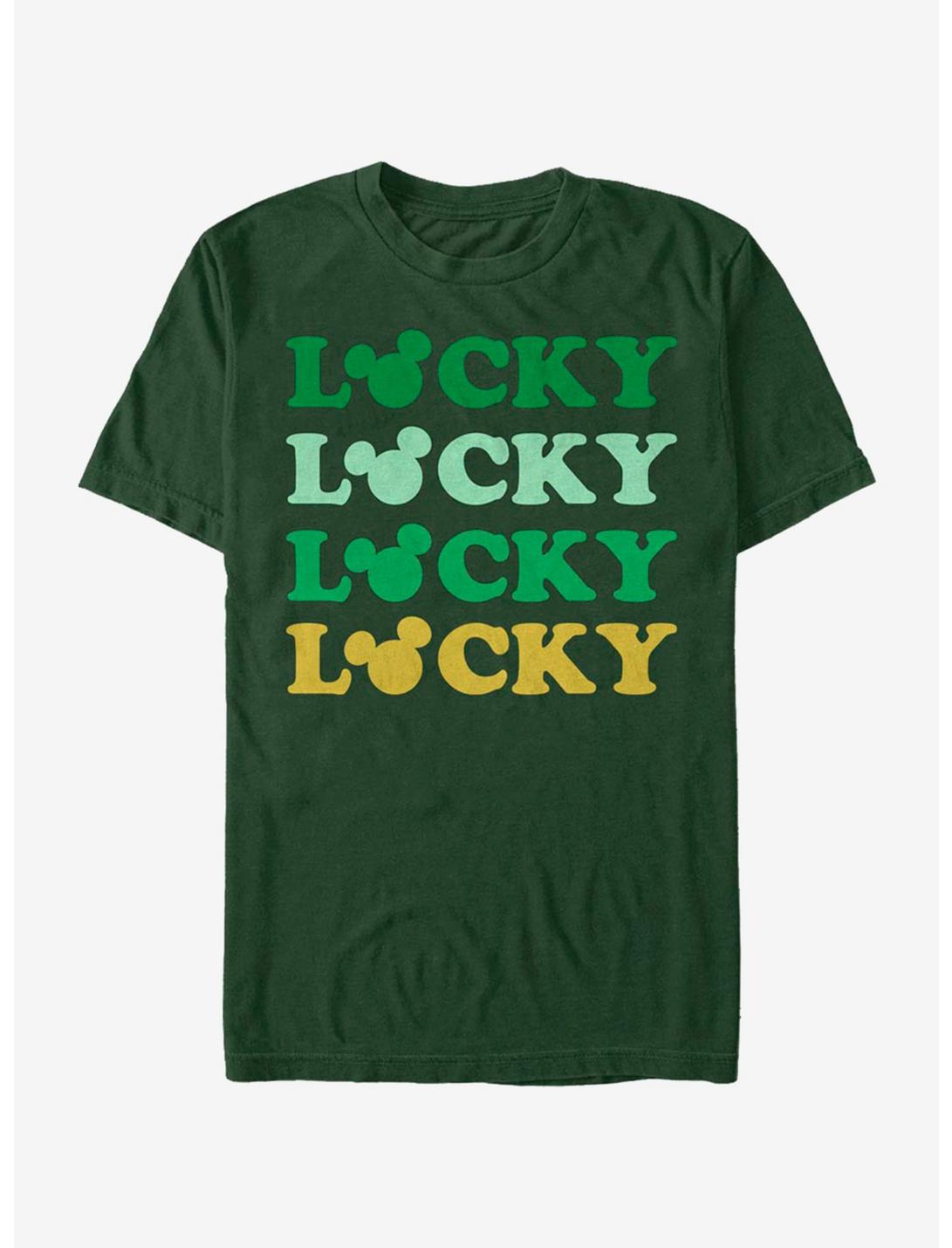 Disney Mickey Mouse Lucky Ears T-Shirt, FOREST GRN, hi-res