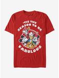 Disney Mickey Mouse Fabulous Holiday T-Shirt, RED, hi-res