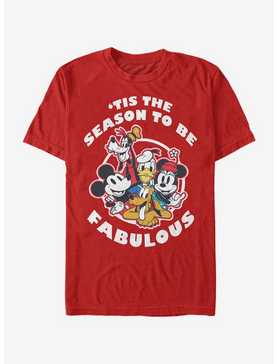 Disney Mickey Mouse Fabulous Holiday T-Shirt, , hi-res