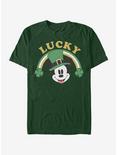 Disney Mickey Mouse Lucky Mickey T-Shirt, FOREST GRN, hi-res