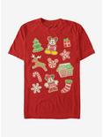 Disney Mickey Mouse Gingerbread Mouses T-Shirt, RED, hi-res