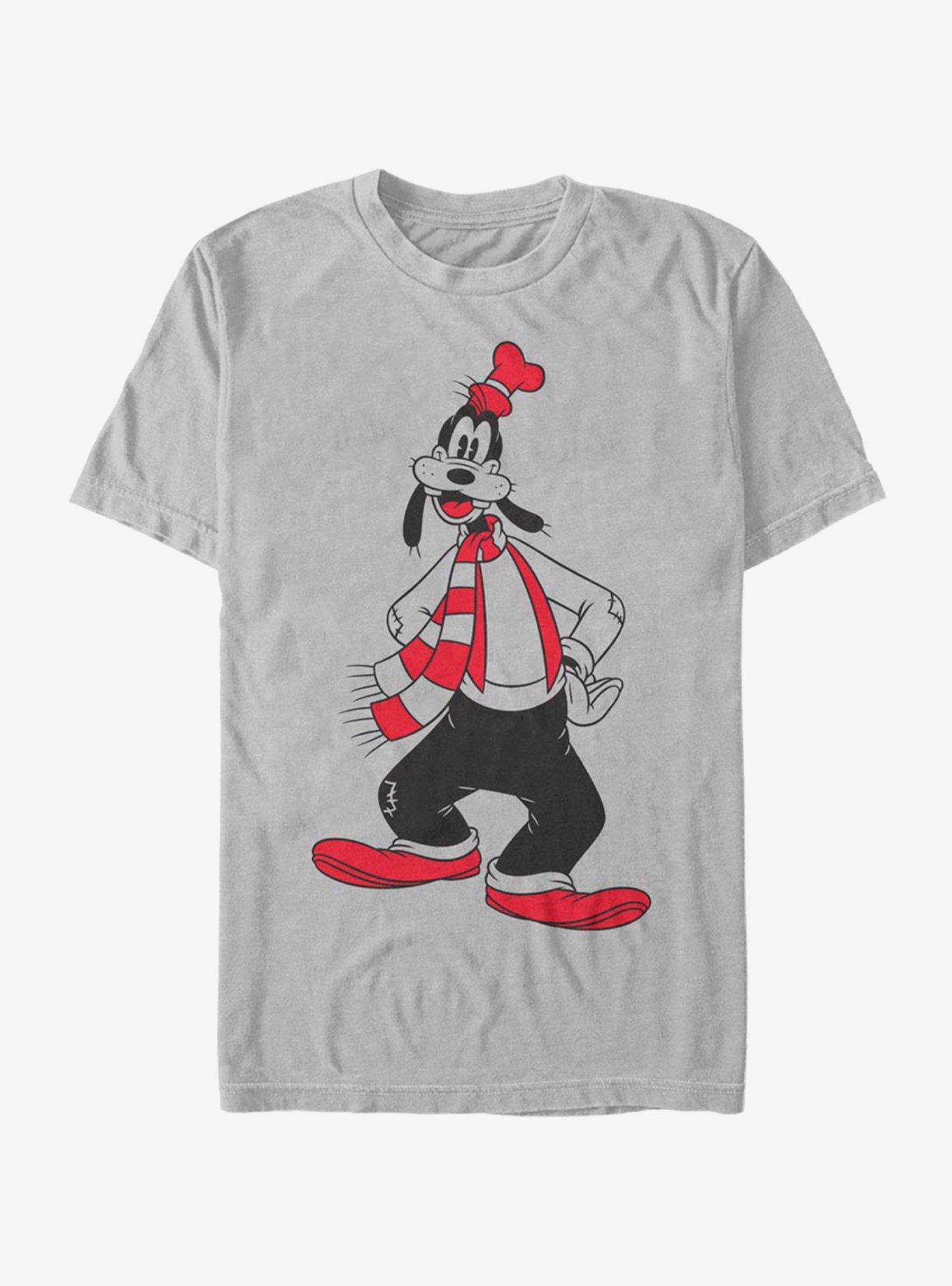 Disney Mickey Mouse Goofy Winter Fill T-Shirt, SILVER, hi-res