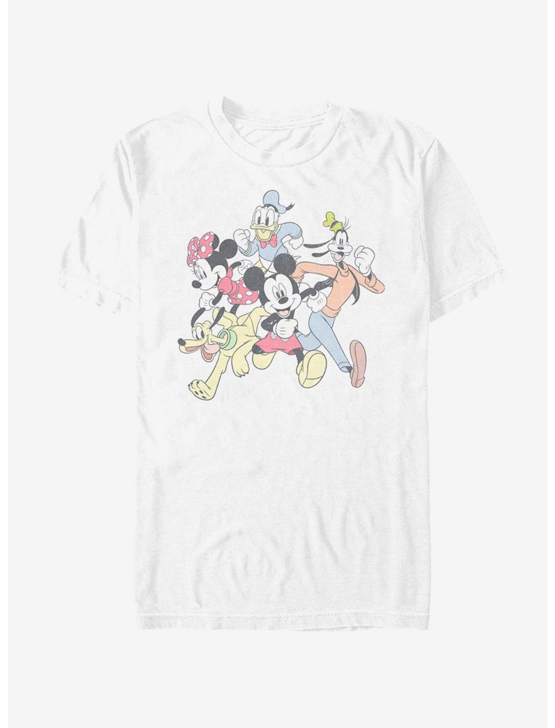 Disney Mickey Mouse Group Run T-Shirt, WHITE, hi-res