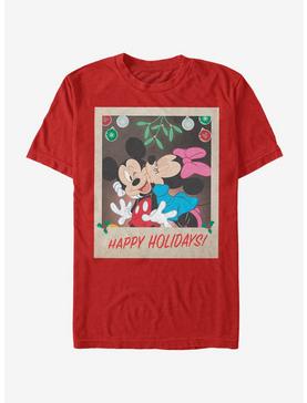 Disney Mickey Mouse Holiday Polaroid T-Shirt, , hi-res
