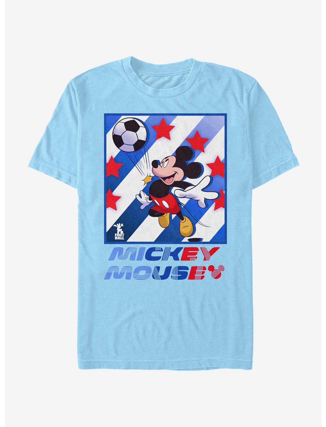 Disney Mickey Mouse Football Star T-Shirt, LT BLUE, hi-res